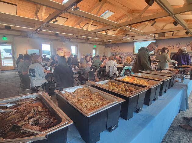 Rowe Hosts Grassland Conference Social